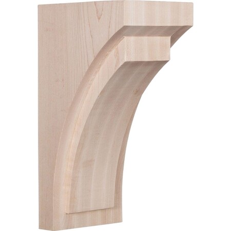 Dwellingdesigns 5 x 6.75 x 12 in. Large Felix Wood Corbel - Alder DW2948271
